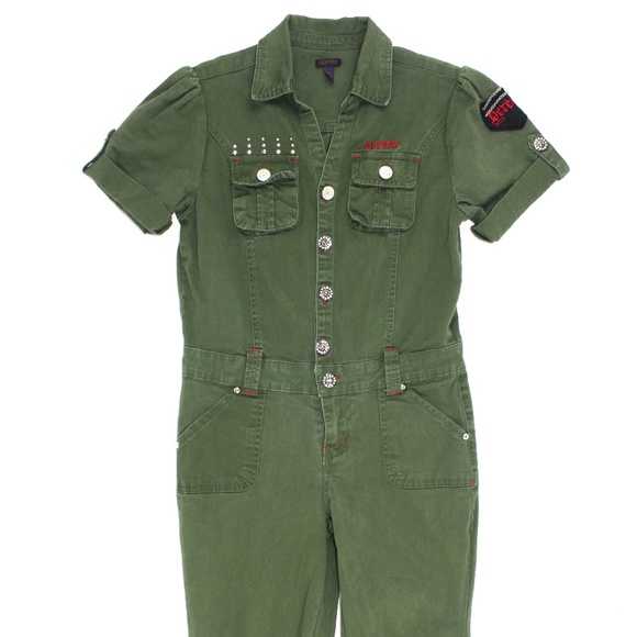 Dereon by Beyoncé Other - Dereon by Beyoncé khaki jumpsuit